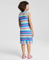 Disney Toddler and Little Girls Crochet With Fringe Hem Dress