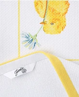Fiesta Easter Chick Cotton Kitchen Towel Set, 16" x 28"