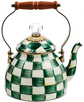 Mackenzie-Childs Emerald Check 2-Qt. Tea Kettle