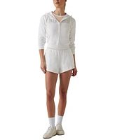 Guess Women's Primula Cotton High Rise Pull-On Shorts
