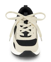 Dkny Little and Big Girls Taylor Teresa Logo Sneaker
