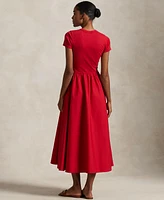 Polo Ralph Lauren Women's Cotton Short-Sleeve Dress