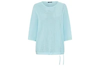 Olsen Women's Multi-Knit Embellished Shirt