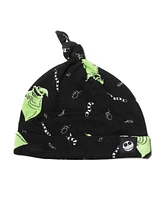 Nightmare Before Christmas Baby Boys Bodysuit Pants and Hat 3 Piece Outfit Set