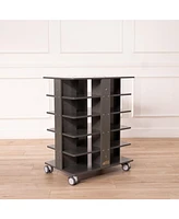 ECR4Kids 20-Compartment Mobile Storage Tower, 5x4