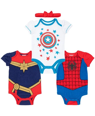 Marvel Avengers Bodysuit and Headband