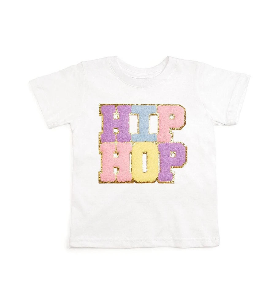 Sweet Wink Baby Girls Hip Hop Patch Easter Short Sleeve T-Shirt