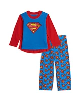 Justice League Toddler Boys Dc Comics Pullover Pajama Shirt and Pants Sleep Set