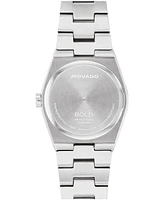 Movado Women's Bold Quest Swiss Quartz Stainless-Steel Watch, 28mm