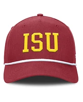 Fanatics Men's Cardinal Iowa State Cyclones Foul Ball Rope Adjustable Hat