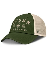 Fanatics Men's Olive UConn Huskies Oht Military Appreciation Frontier Trucker Adjustable Hat