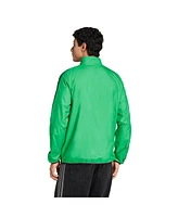 Adidas Men's Green/White Austin Fc 2025 Anthem Reversible Full-Zip Jacket