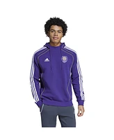 Adidas Men's Purple Orlando City Sc 2025 Travel Pullover Hoodie
