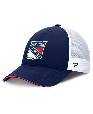 Fanatics Men's Navy New York Rangers Authentic Pro Alternate Jersey Trucker Adjustable Hat