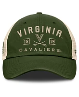 Fanatics Men's Olive Virginia Cavaliers Oht Military Appreciation Frontier Trucker Adjustable Hat