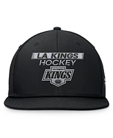 Fanatics Men's Black Los Angeles Kings Authentic Pro Prime Snapback Hat