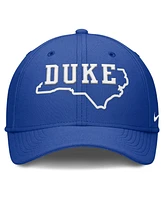 Nike Men's Royal Duke Blue Devils Local Swoosh Flex Hat