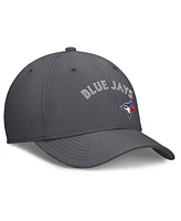 Nike Men's Gray Toronto Blue Jays Swoosh Performance Flex Hat