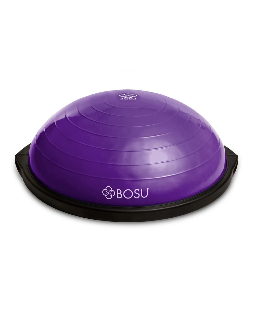 Bosu Pro Balance Board Strength Trainer Ball, Equipment for Home Gym, 26 Inch, Purple