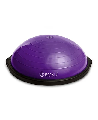 Bosu Pro Balance Board Strength Trainer Ball, Equipment for Home Gym, 26 Inch, Purple