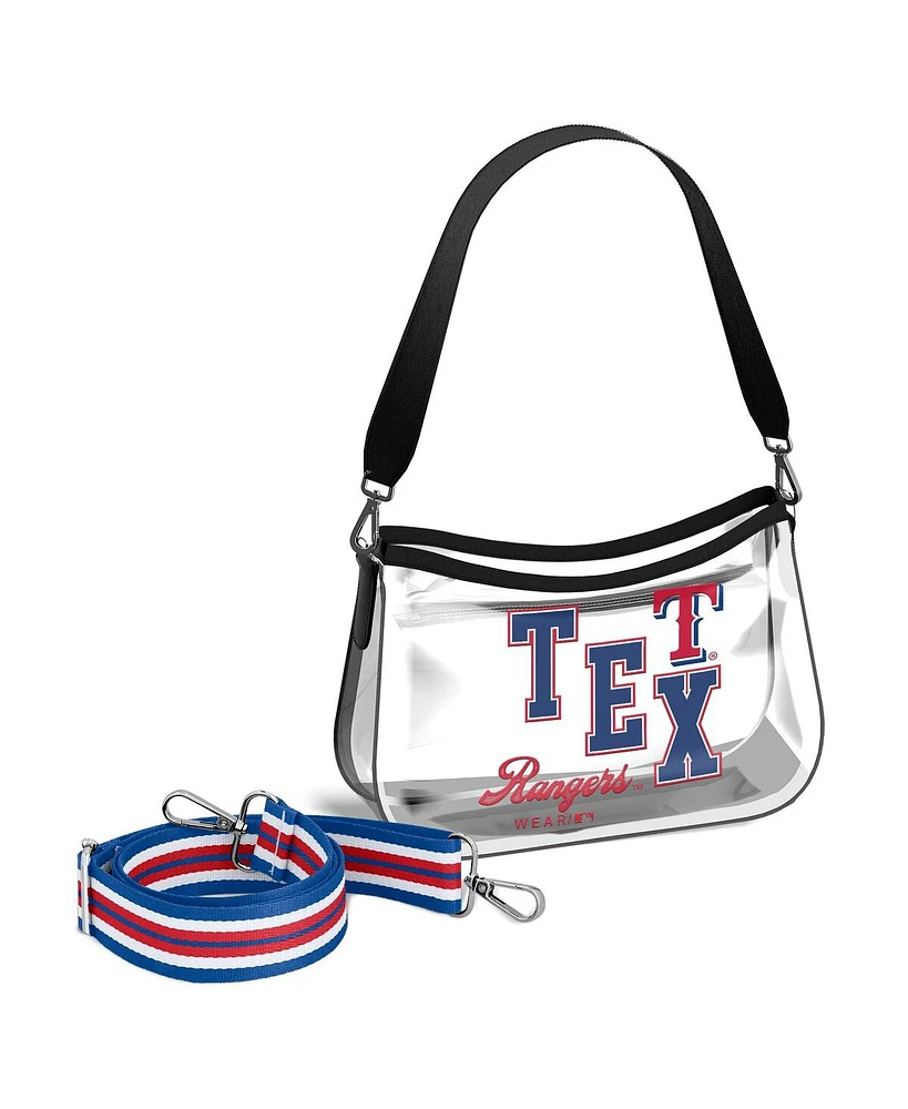 Wear by Erin Andrews Texas Rangers Clear Stadium Mini Purse