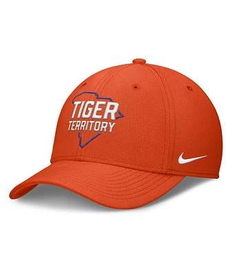 Nike Men's Orange Clemson Tigers Local Swoosh Flex Hat