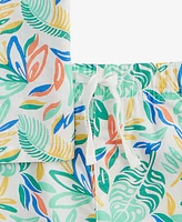 First Impressions Baby Boys Tropical-Print Shirt & Shorts, 2 Piece Set, Exclusively at Macy's