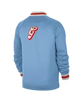 Nike Men's Light Blue Memphis Grizzlies 2024/25 City Edition Authentic Showtime Performance Full-Zip Jacket