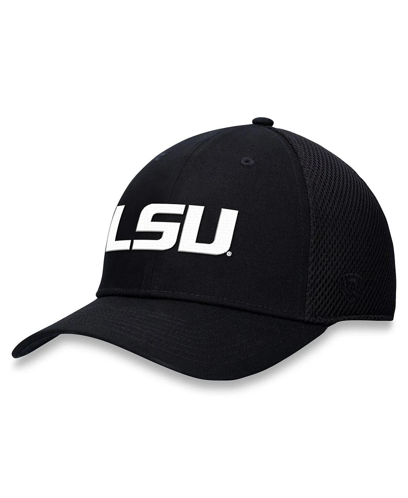 Top of the World Men's Black Lsu Tigers Spacer Flex Hat