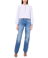 Parker Women's Cotton The Alora High-Neck Blouse