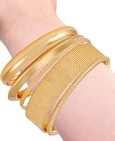 Guess 6-Pc. Set Multi Polished Bangle Bracelets