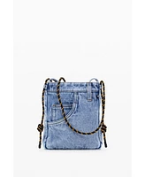 Desigual Women's Medium denim tote bag