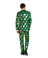 OppoSuits Men's St. Paddy's Day Suit - Patrick's Party Wear Slim Fit Green