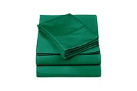 Superior Egyptian Cotton 530 Thread Count Solid Deep Pocket Sheet Set