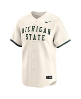 Nike Men's Natural Michigan State Spartans College Limited Baseball Jersey