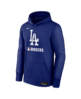 Nike Men's Royal Los Angeles Dodgers Authentic Collection Performance Pullover Hoodie