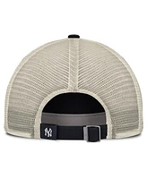 Nike Men's Navy/Natural New York Yankees Cooperstown Collection Club Trucker Adjustable Hat