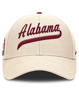 Nike Men's Natural Alabama Crimson Tide Primetime Rise Adjustable Hat