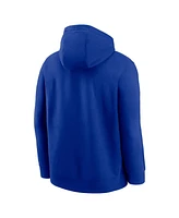 Nike Men's Royal Los Angeles Rams Rewind Club Logo Pullover Hoodie