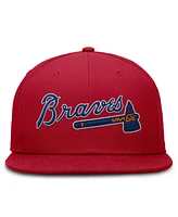 Nike Men's Red Atlanta Braves True Performance Fitted Hat