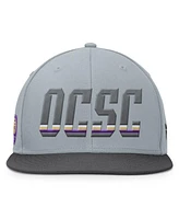 Fanatics Men's Gray Orlando City Sc Smoke Snapback Hat