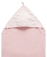 Purebaby Baby Girl Hooded Towel