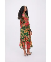 Raishma Studio Women's Olive Dress