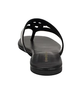 Tommy Hilfiger Women's Tremmy Cutout Logo Flat Thong Sandals