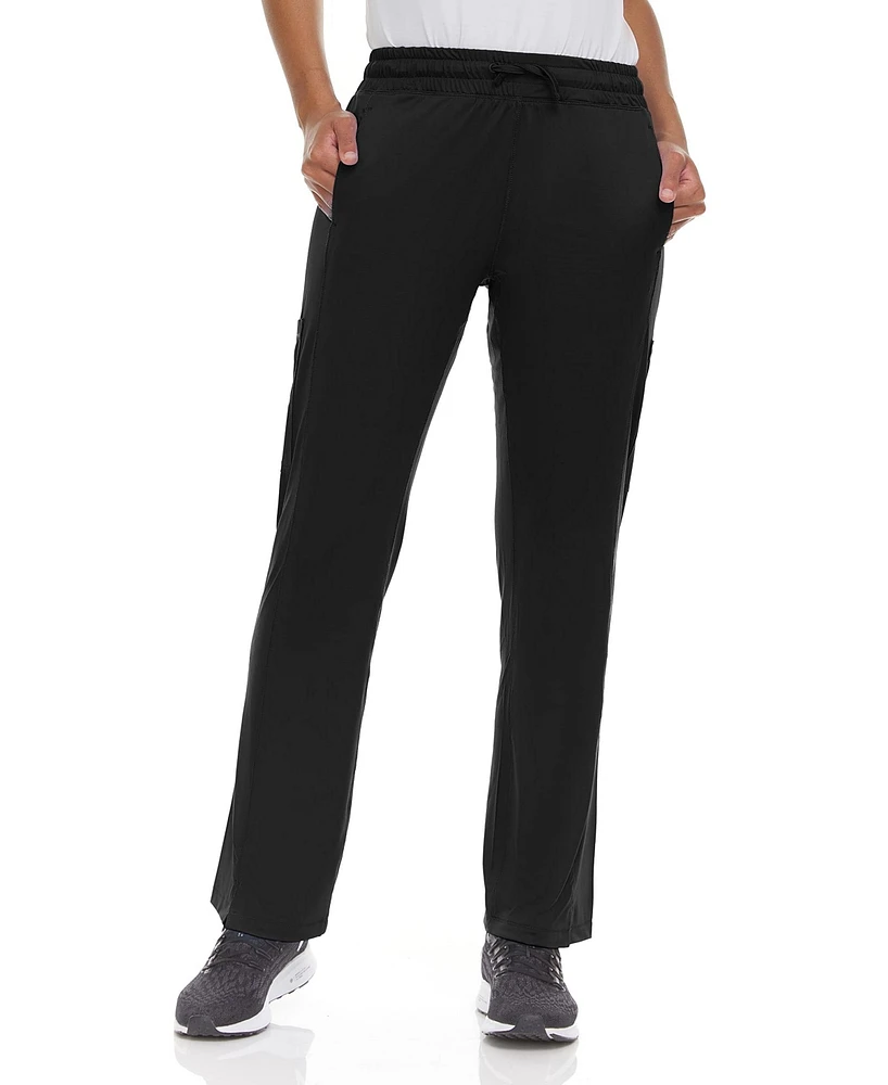 Medichic Plus Scrubs Mid Rise Six Pocket Active Yoga Scrub Pants