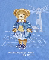 Polo Ralph Lauren Big Girls Bear Terry Sweatshirt