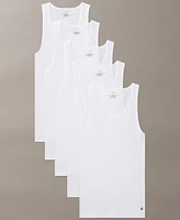 Calvin Klein Men's 5-Pack Cotton Classics Tanks