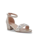 Kenneth Cole Reaction Little and Big Girls Cultivated Pearl Farah Heel Sandal