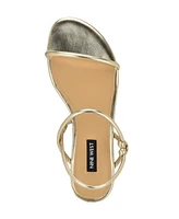 Nine West Women's Maizy Strappy Flat Slip-On Sandals
