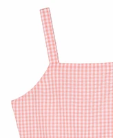 Rare Editions Big Girls Gingham Bubble Dress